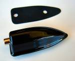 Black Powder Coated Tear Drop Tom Lug w/Gasket